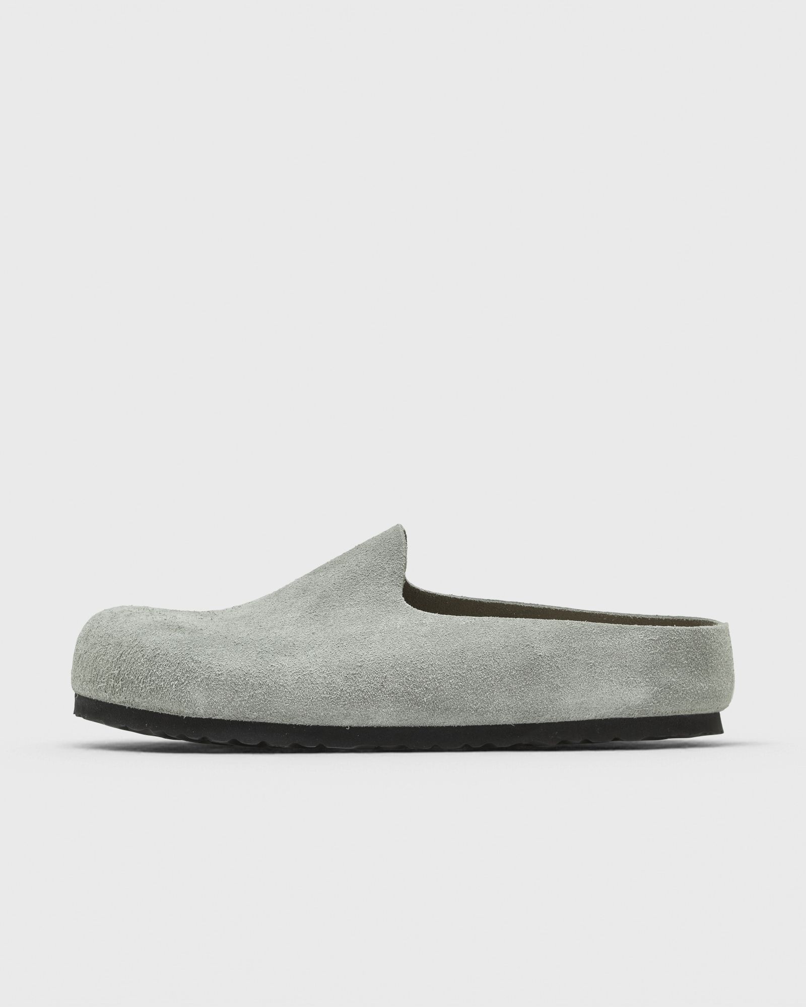Birkenstock Amsterdam Wrapped Suede Leather, grey
