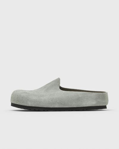 Birkenstock Amsterdam Wrapped Suede Leather, grey