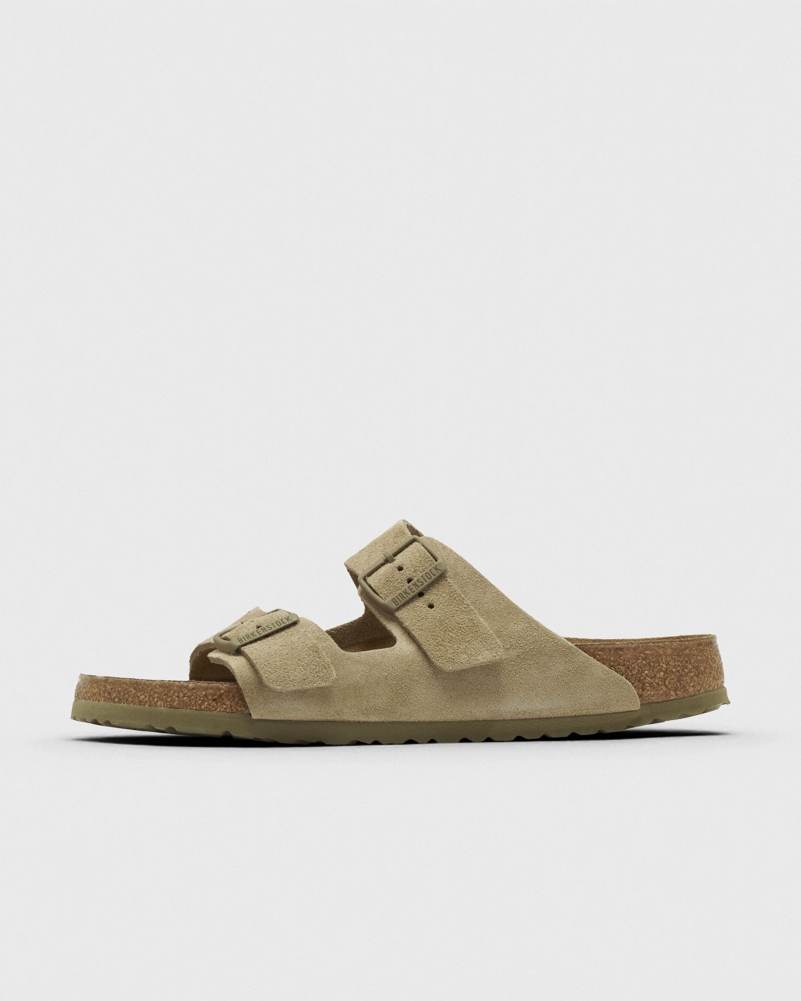 Birkenstock Arizona Suede Leather, green