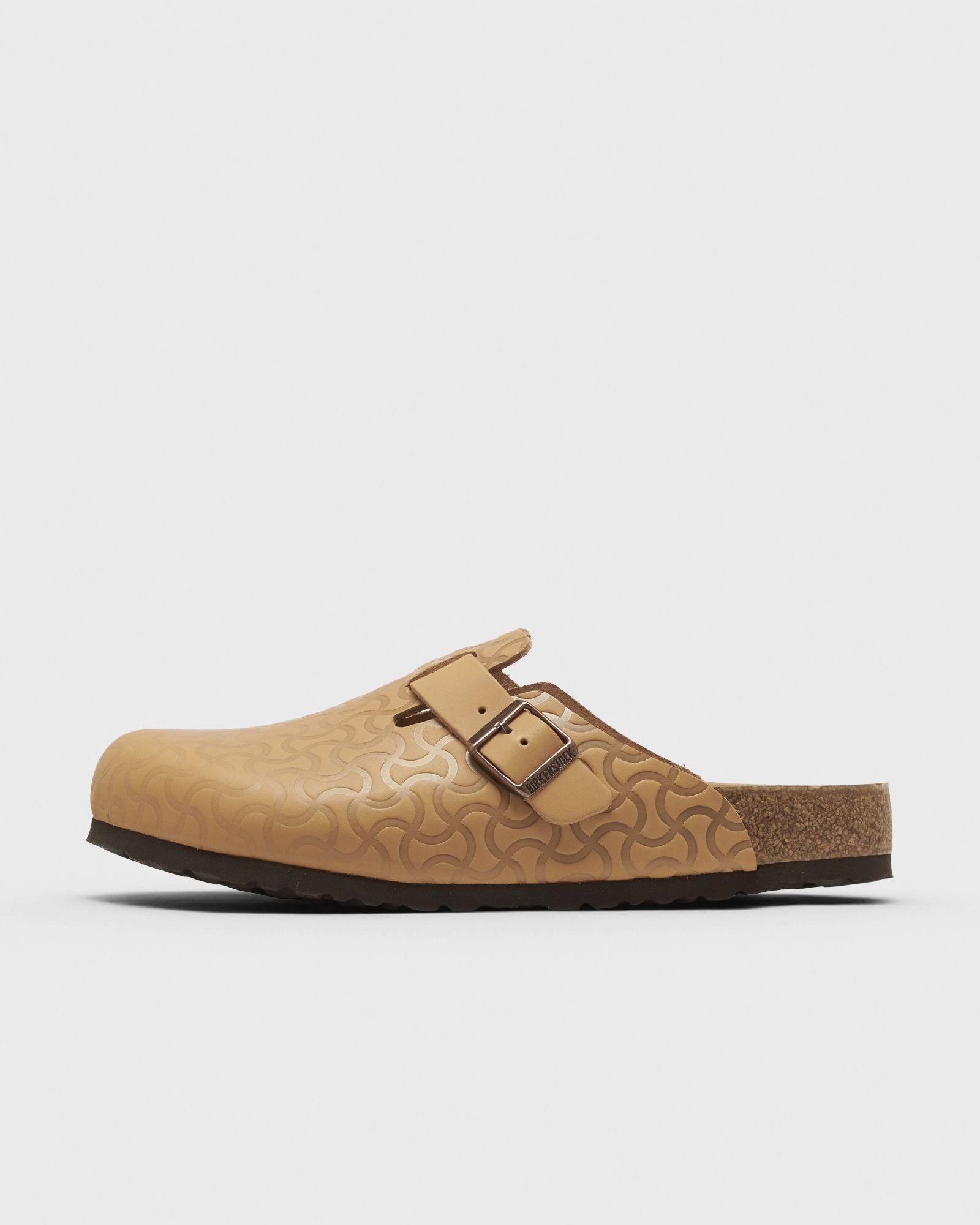 Birkenstock Boston Embossed Leather, beige