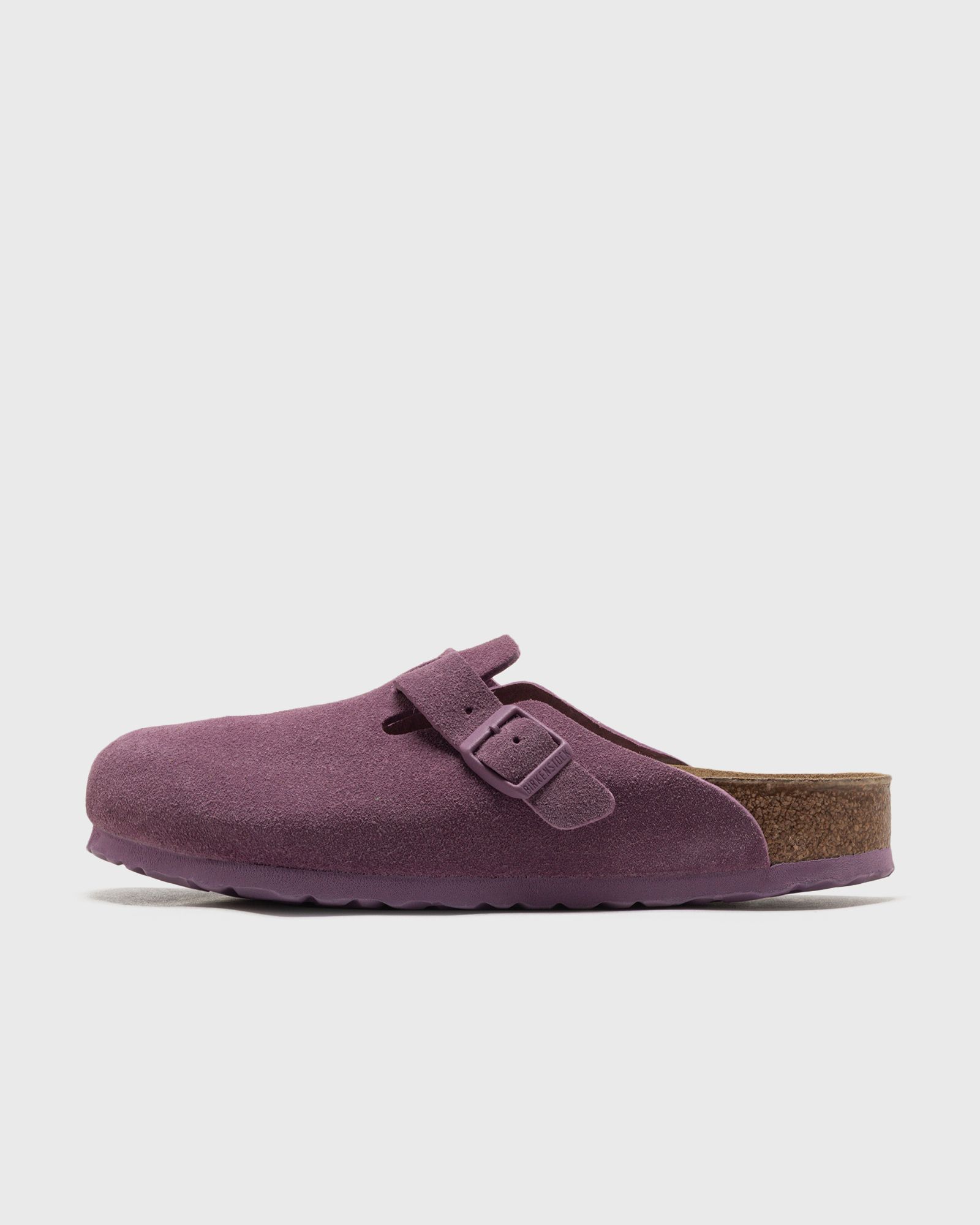 Birkenstock Boston Suede Leather, purple