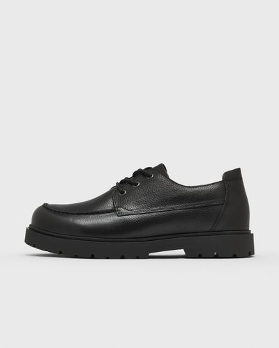 Birkenstock Highwood Moc Lace Leather, black