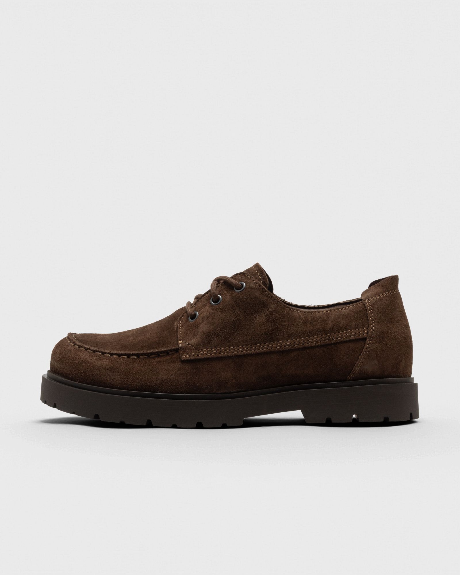 Birkenstock Highwood Moc Lace Low Suede Leather, brown