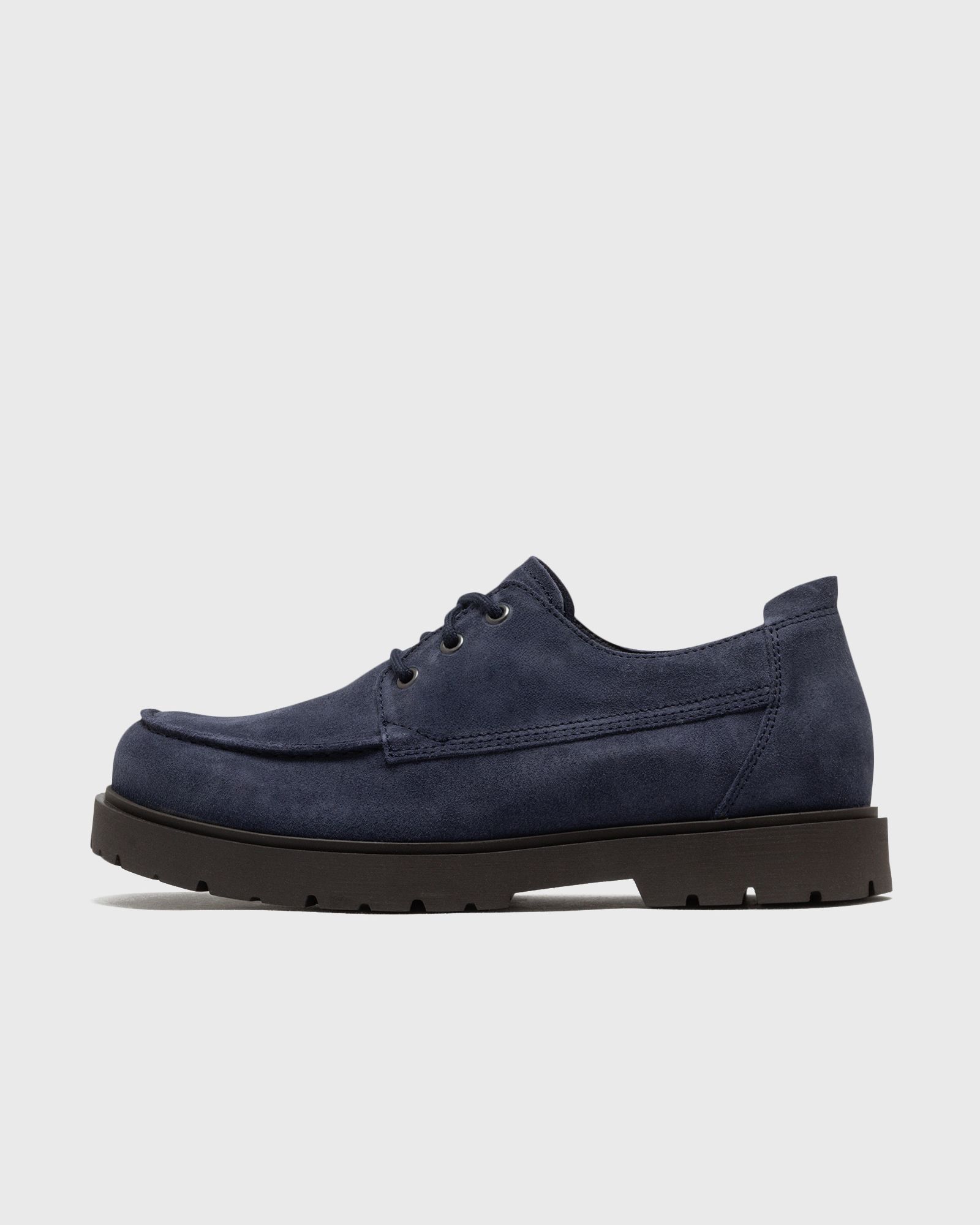 Birkenstock Highwood Moc Lace Low Suede Leather, blue
