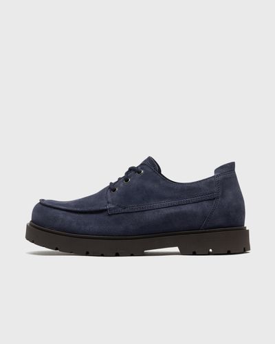 Birkenstock Highwood Moc Lace Low Suede Leather, blue