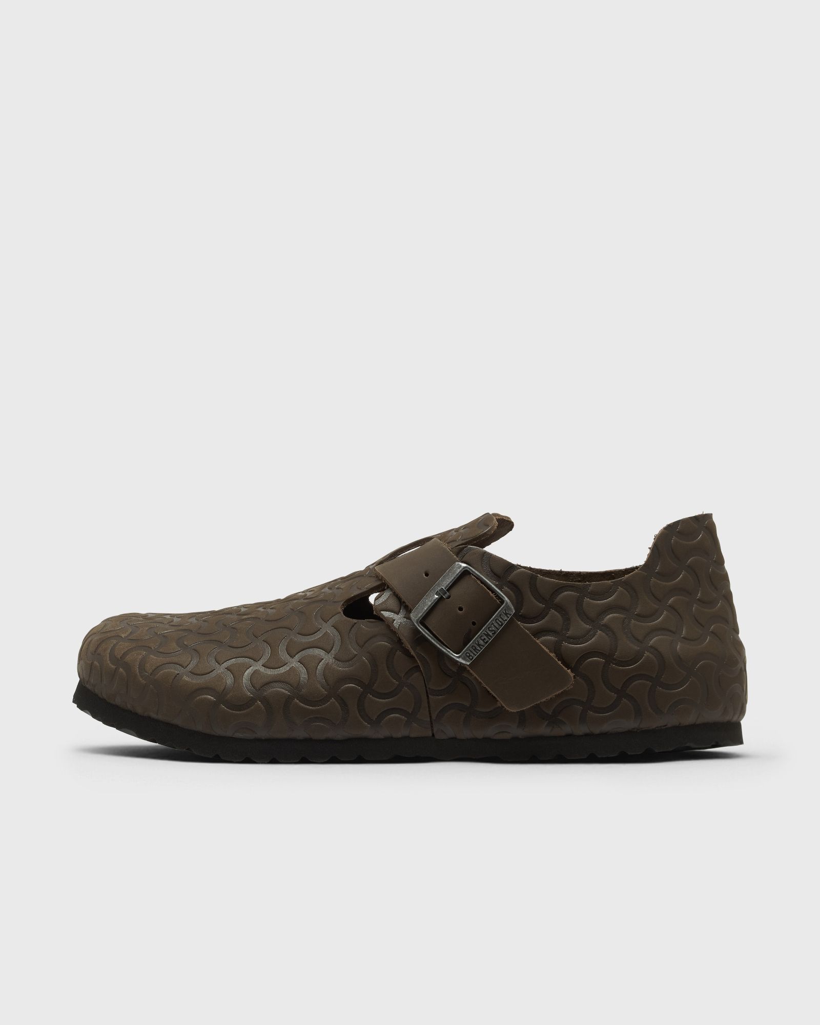 Birkenstock London Embossed Leather, beige