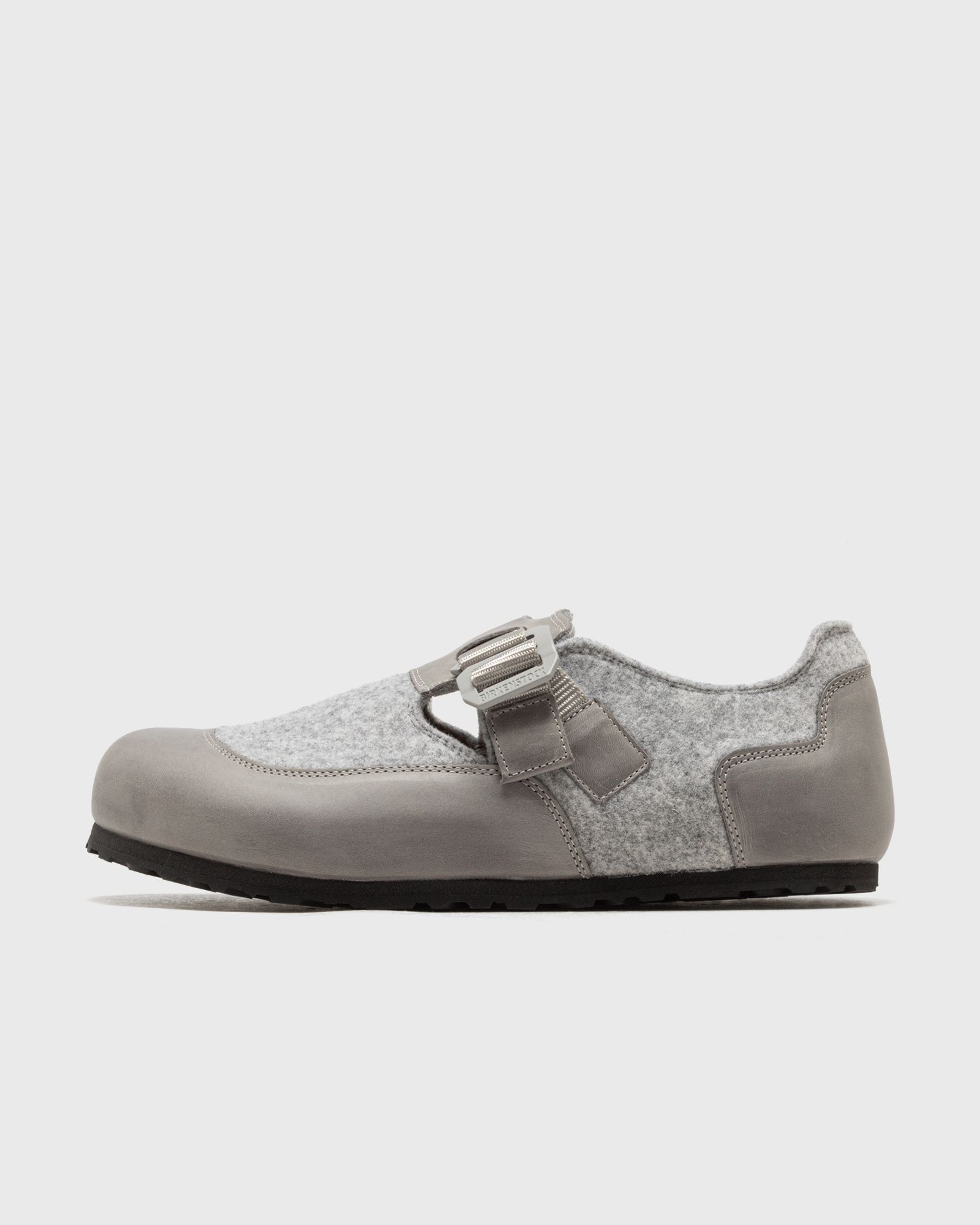 Birkenstock London Nova Felt Leather/Textile/Felt, grey