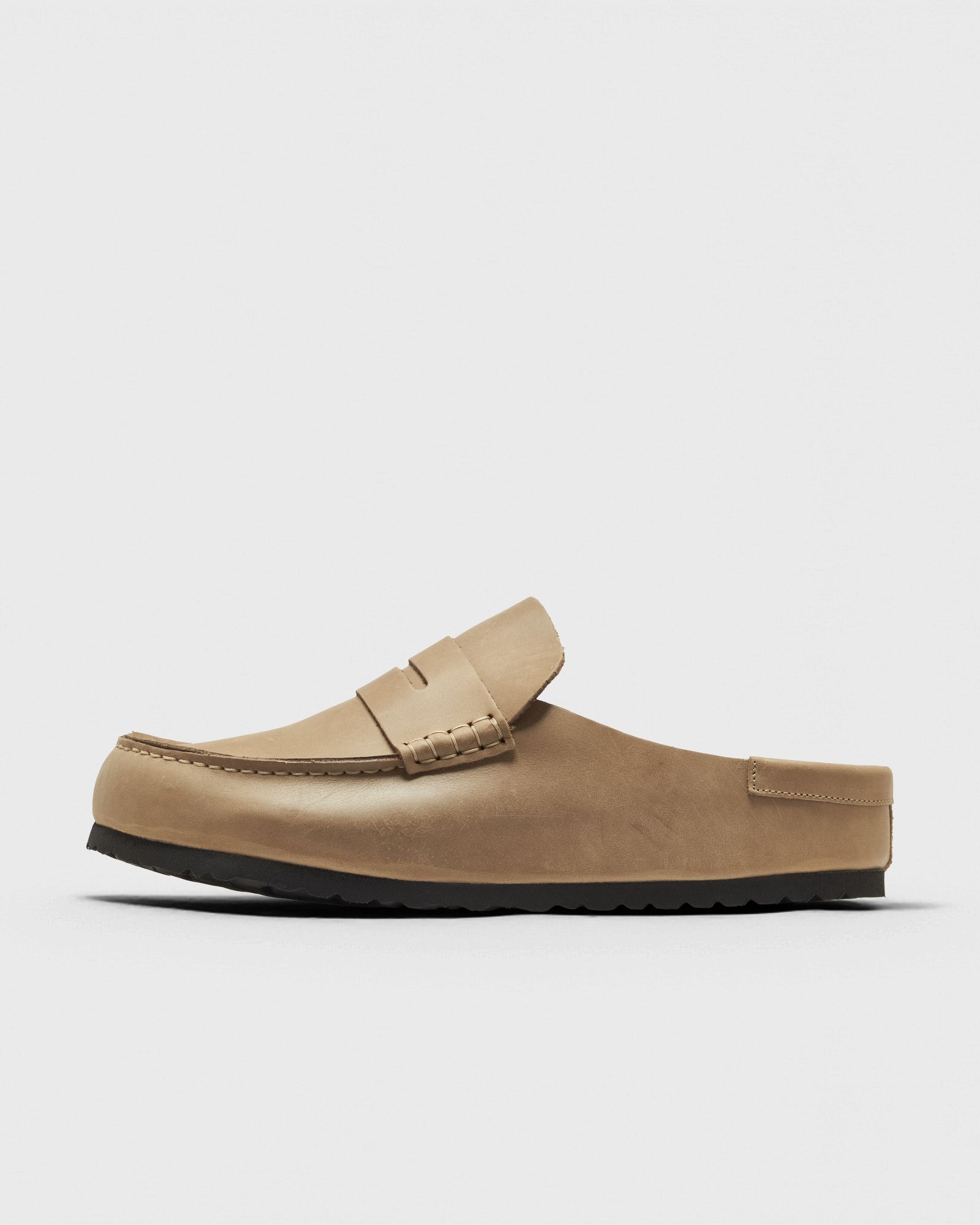 Birkenstock Naples Wrapped Oiled Leather, brown