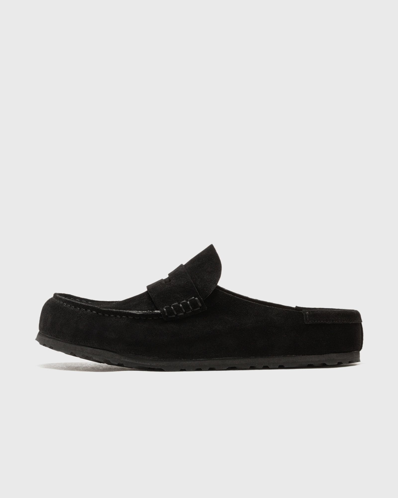 Birkenstock Naples Wrapped Suede Leather, black