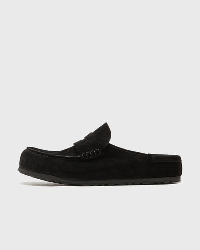 Birkenstock Naples Wrapped Suede Leather, black