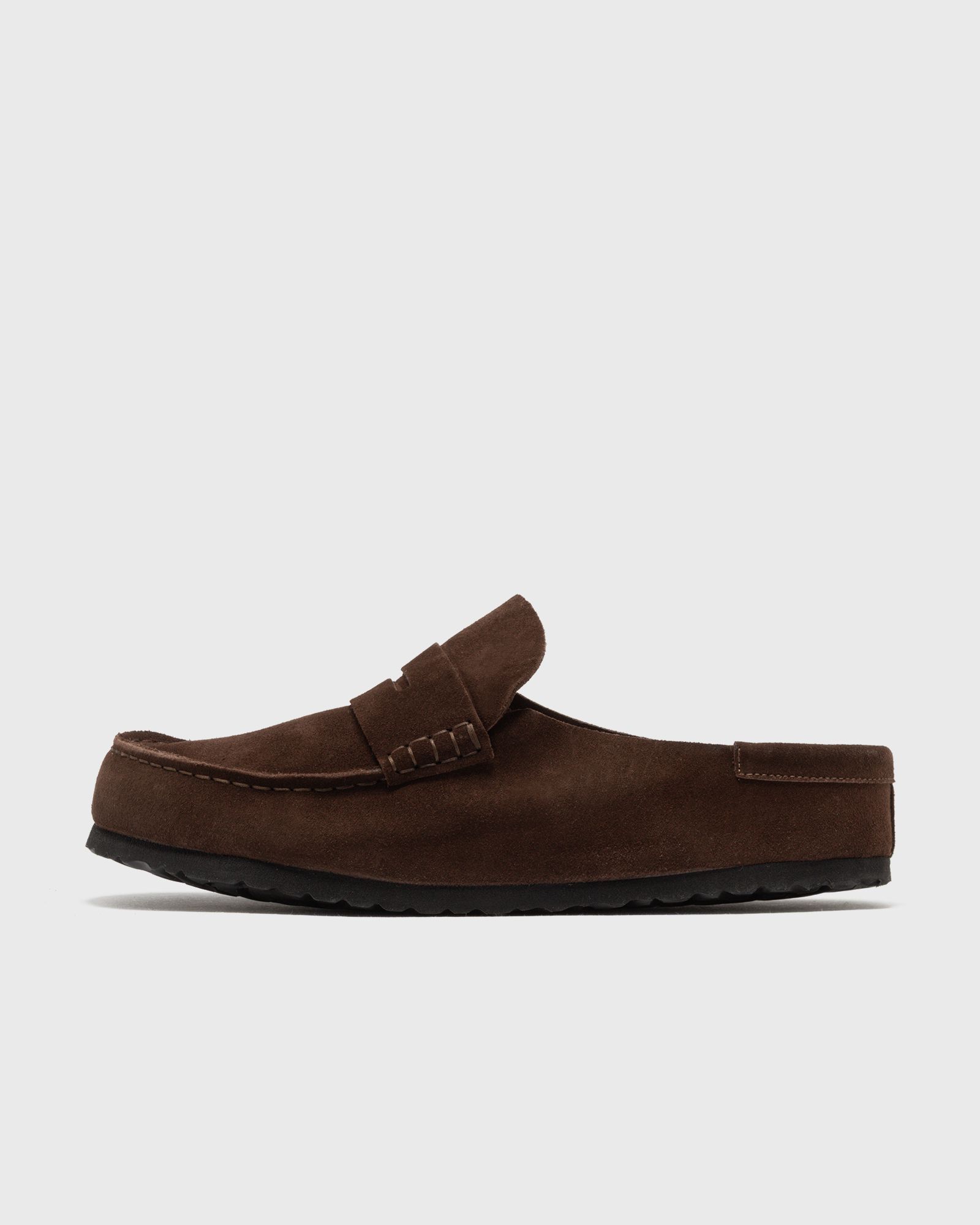 Birkenstock Naples Wrapped Suede Leather, brown