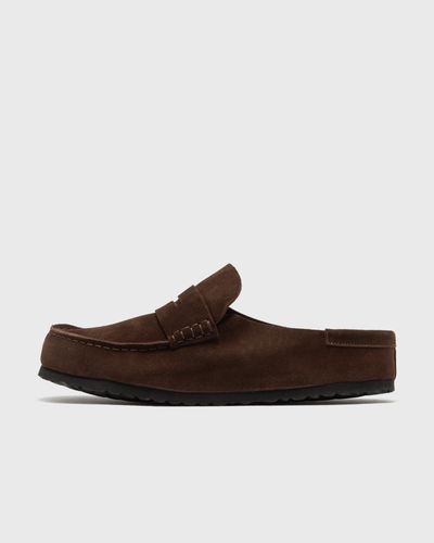 Birkenstock Naples Wrapped Suede Leather, brown