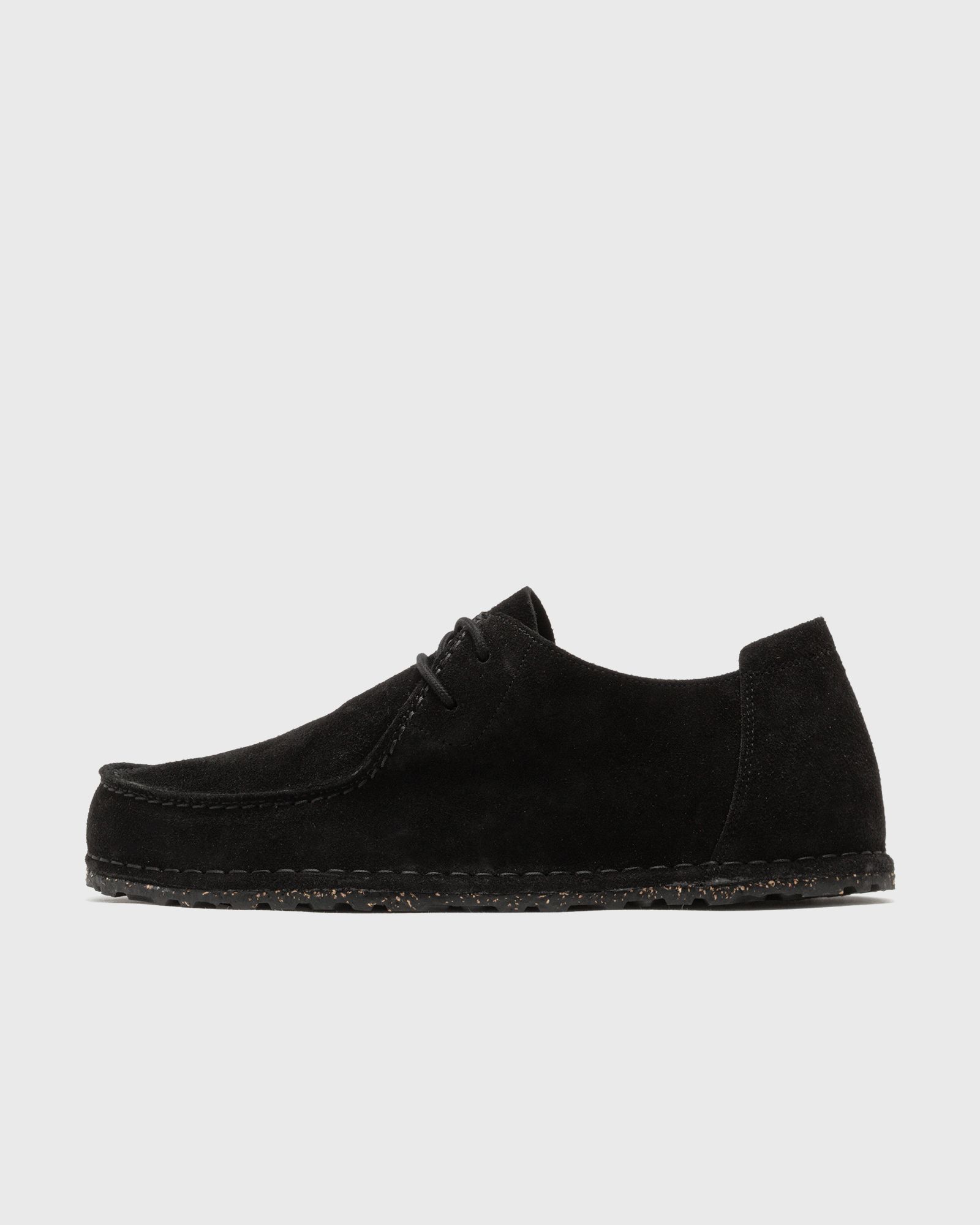 Birkenstock Utti Lace Suede Leather, black