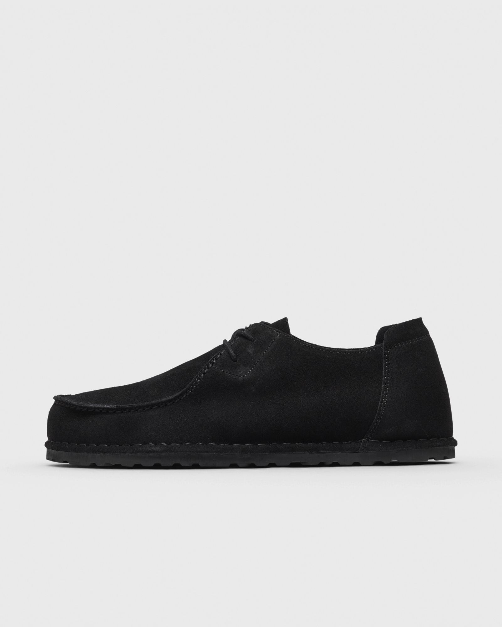 Birkenstock Utti Lace Suede Leather, black