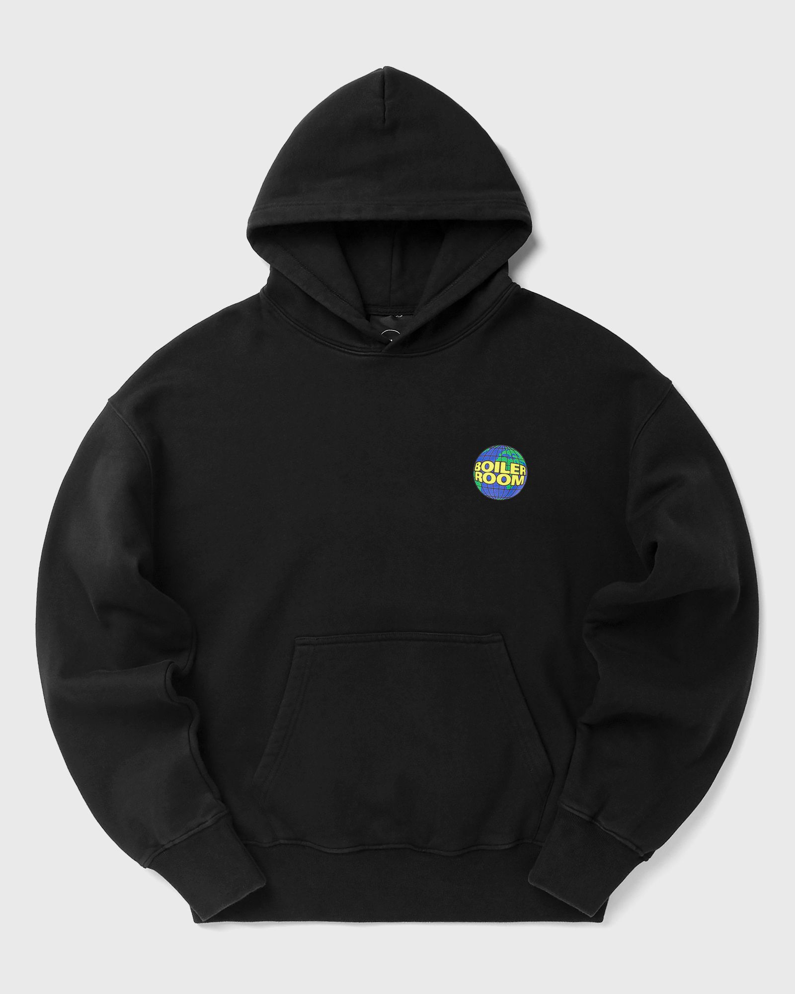 Boiler Room GLOBE LOGO HOODIE, black
