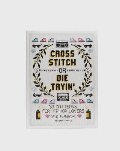 Books "Cross Stitch or Die Tryin'" by Kate Blandford, multi
