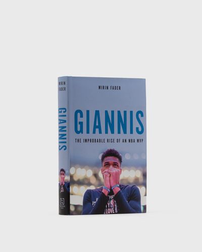 Books "Giannis: The Improbable Rise of an NBA Champion" by Mirin Fader, multi