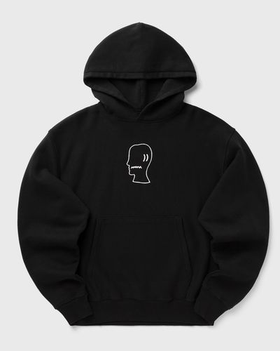 Brain Dead BRAIN DEAD LOGO HEAD HOODIE, black
