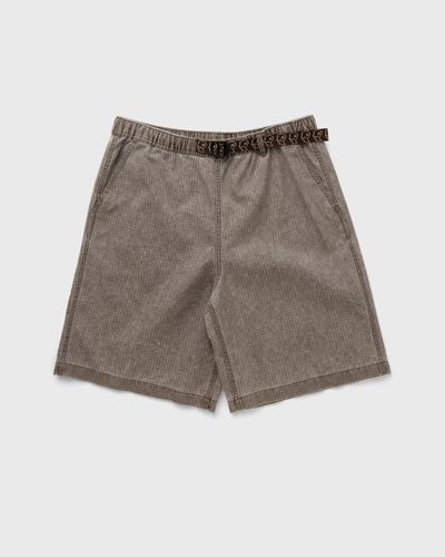 Brain Dead Washed Ripstop Equipment Climber Short, brown