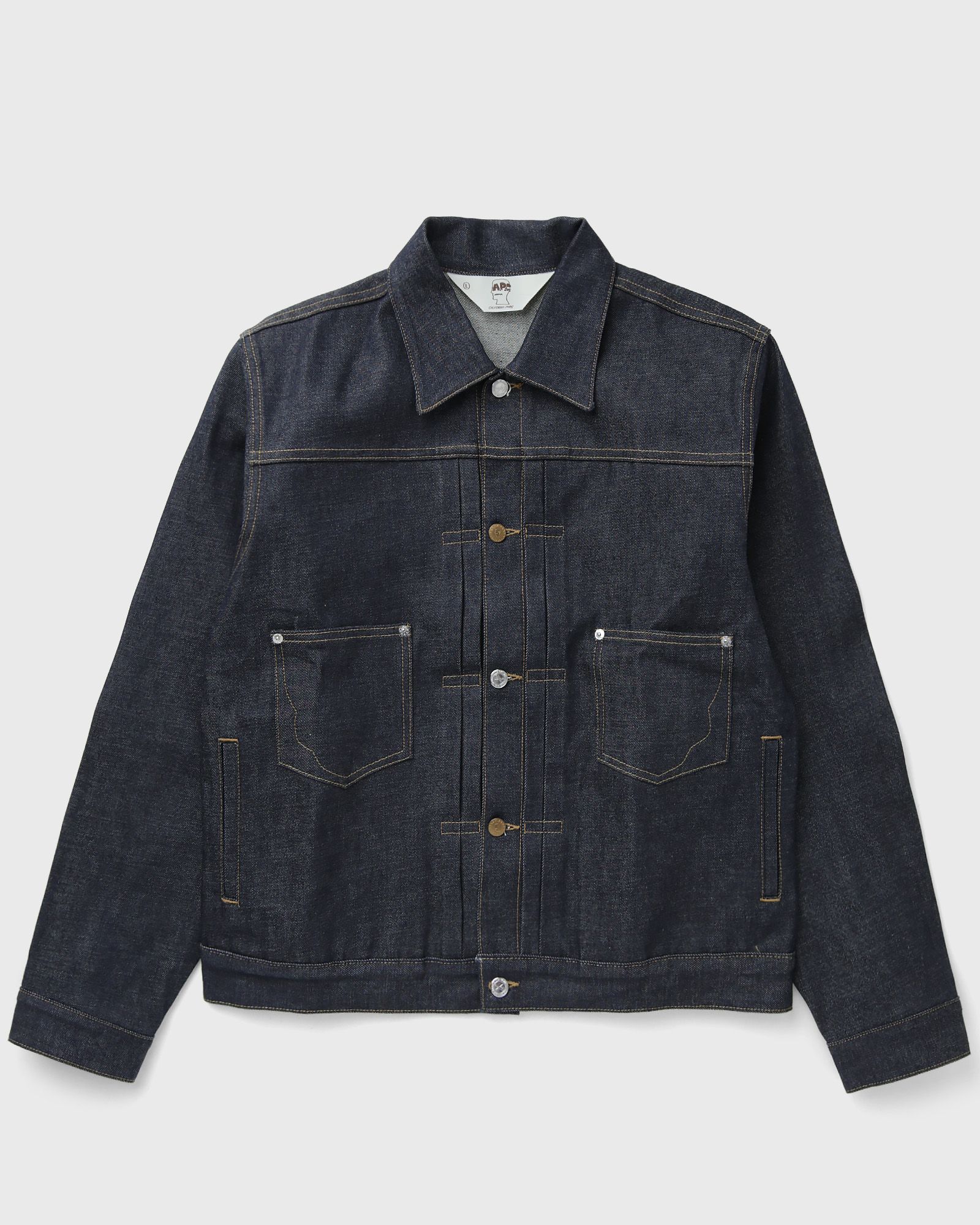 Brain Dead X A.P.C. Trucker Jacket, blue