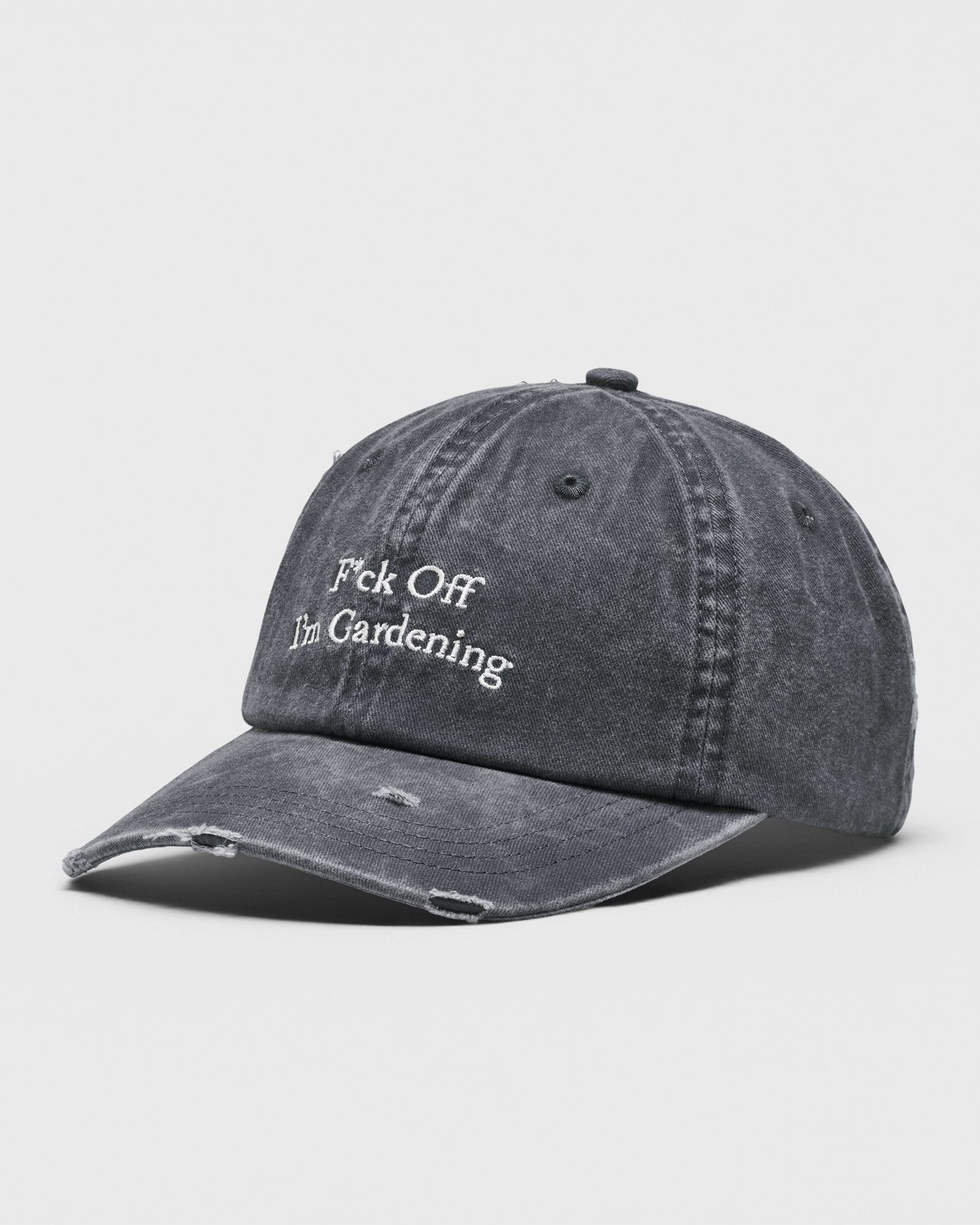 Bram´s Fruit Distressed F´ck Off I'm Gardening Cap, black