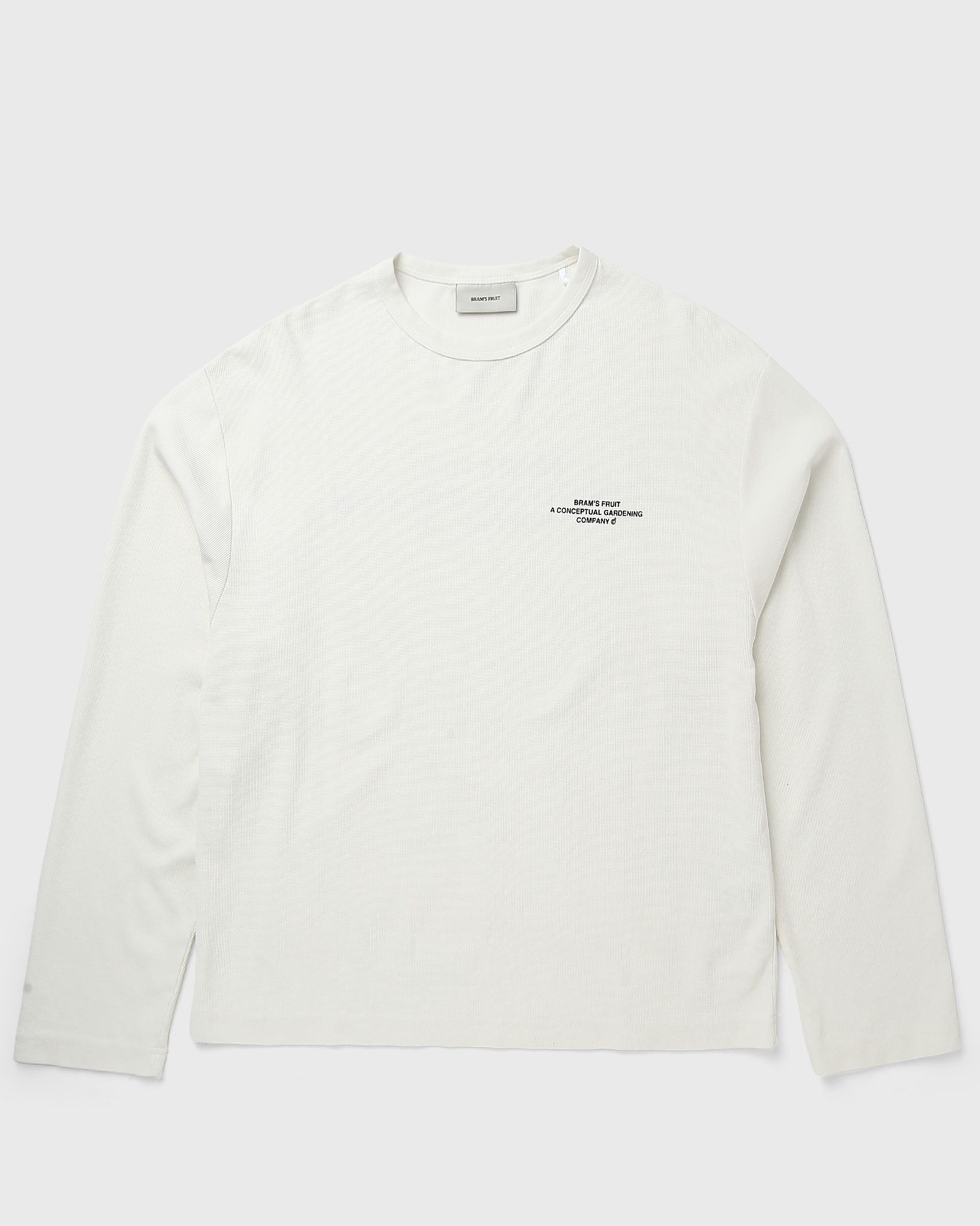 Bram´s Fruit Stamp Waffle Longsleeve, white