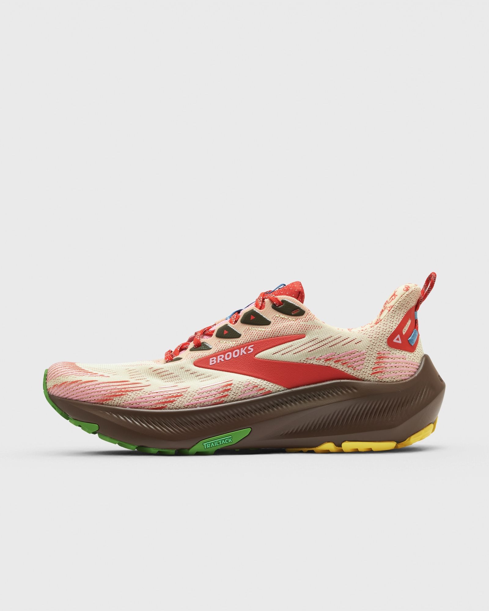 Brooks Running X Alex Zono x Ghost Trail, red