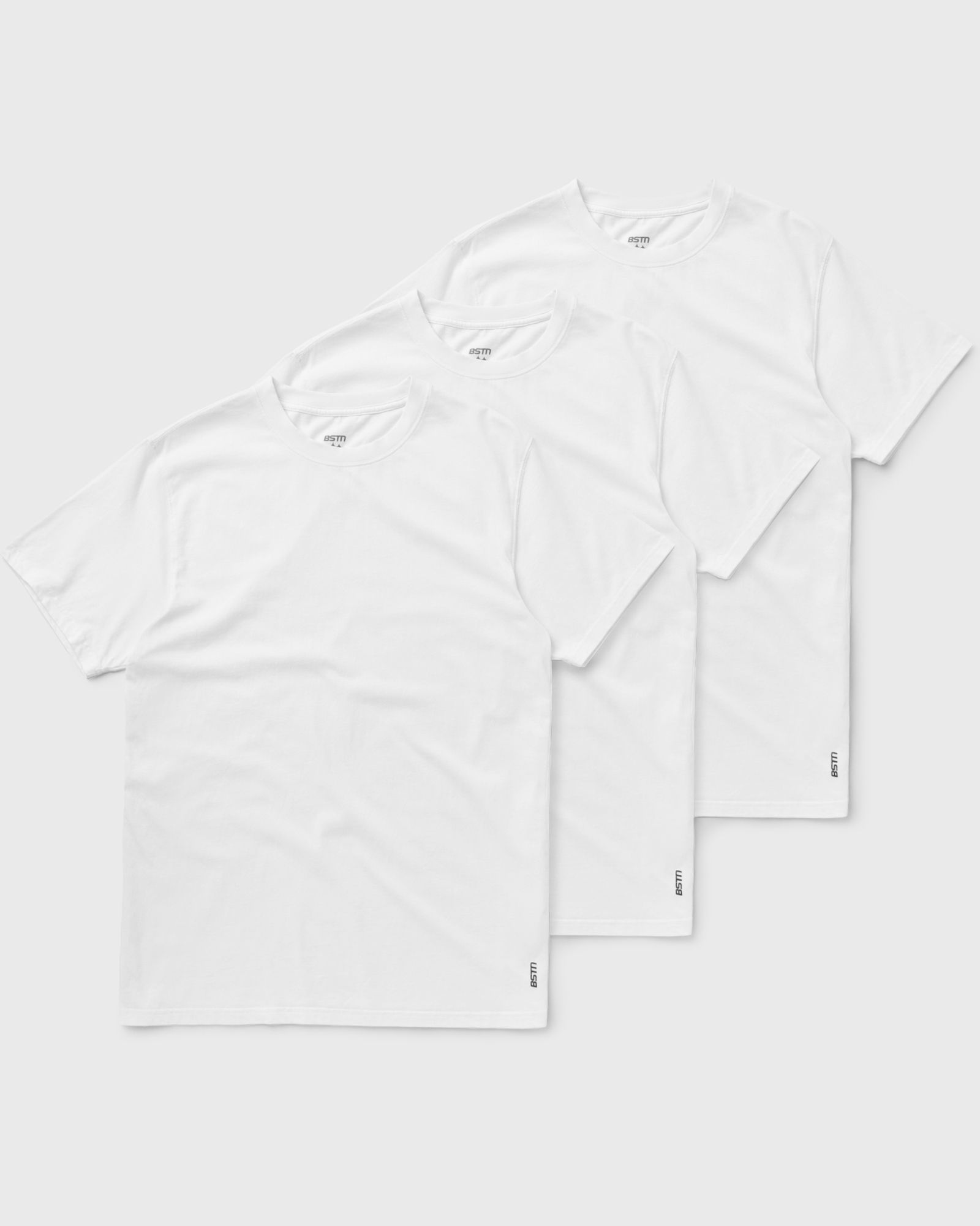 BSTN Brand BSTN Premium 3-Pack Tees, white