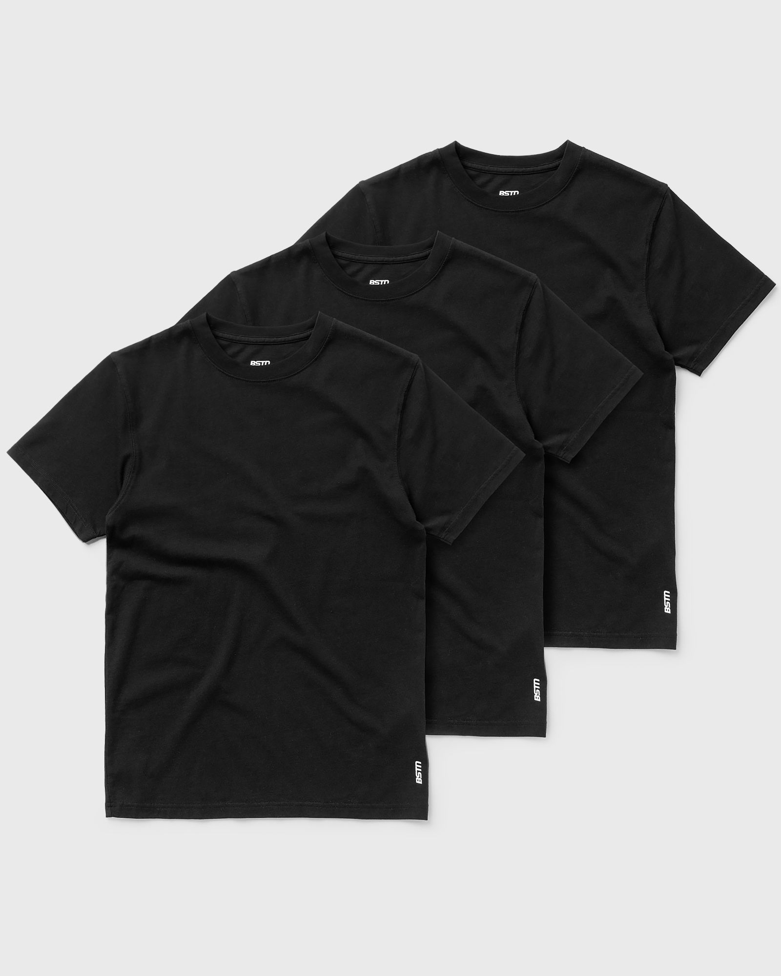 BSTN Brand BSTN Premium 3-Pack Tees, black