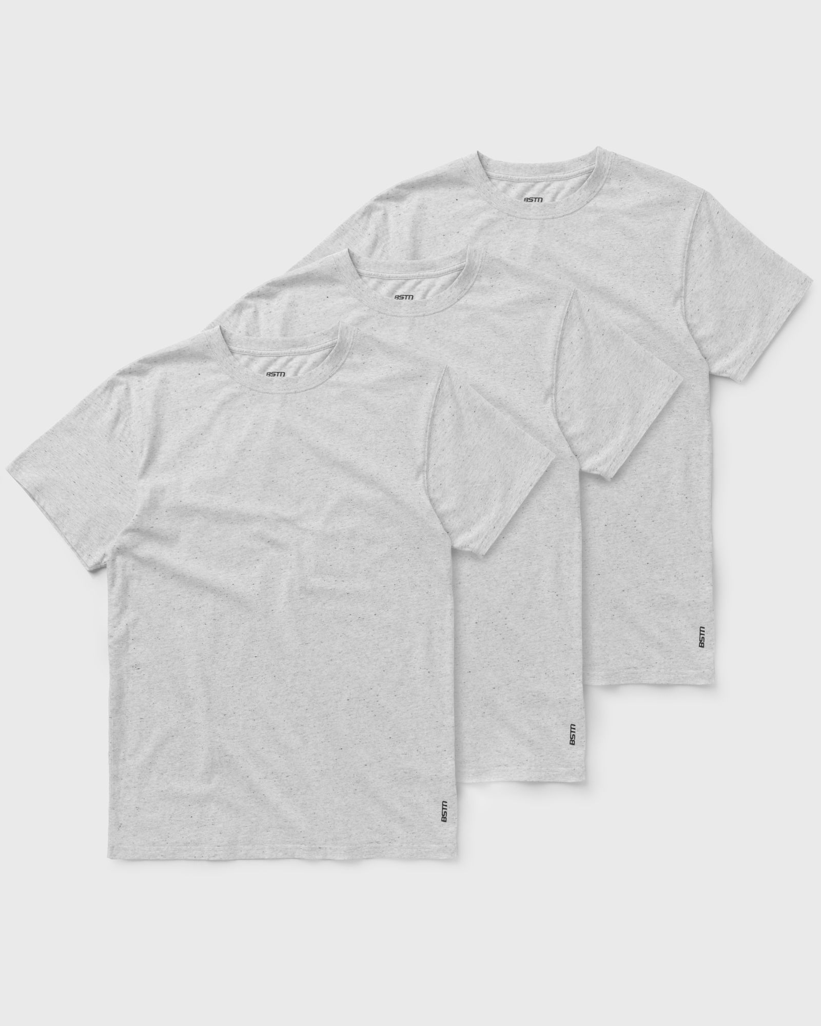 BSTN Brand BSTN Premium 3-Pack Tees, grey