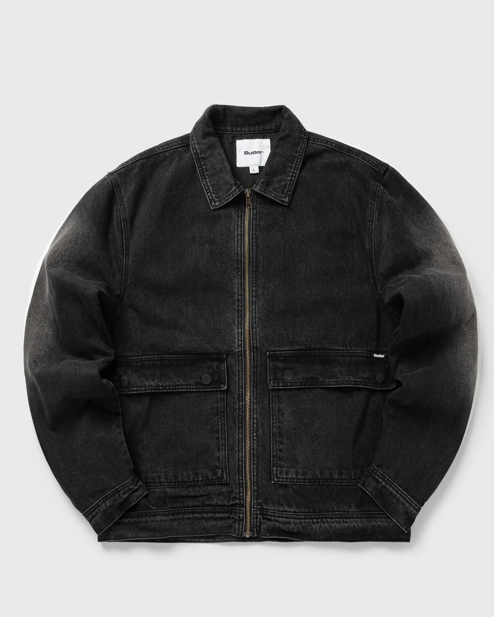 Butter Goods Bronco Denim Jacket, black
