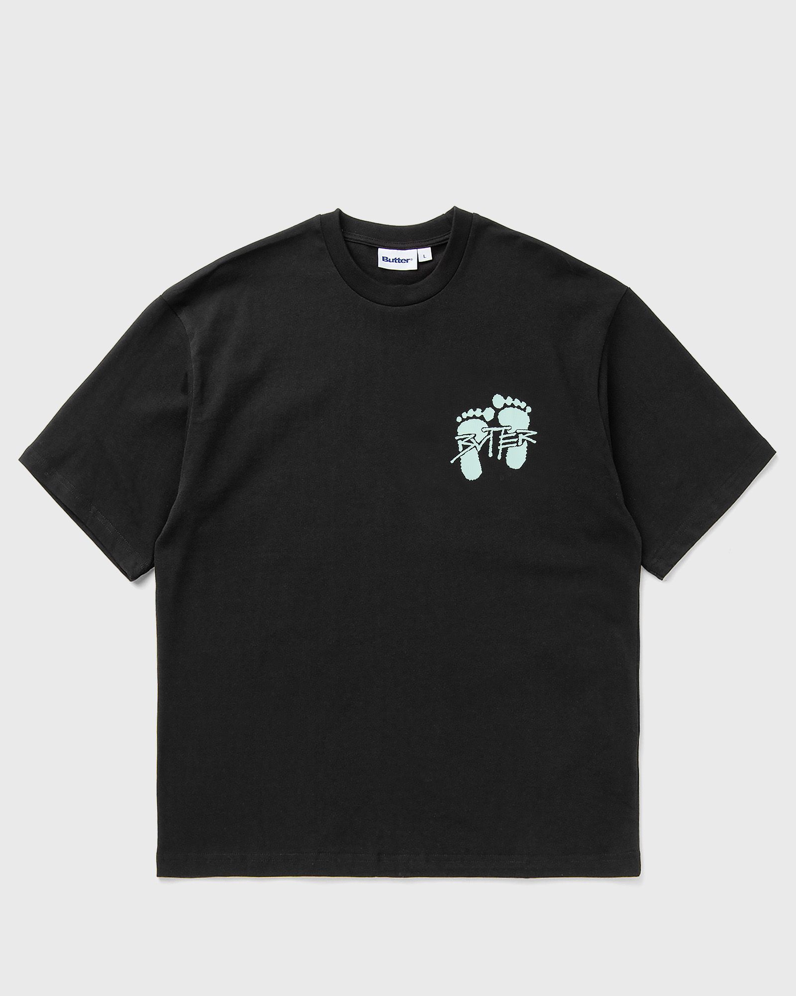 Butter Goods Footprints Tee, black