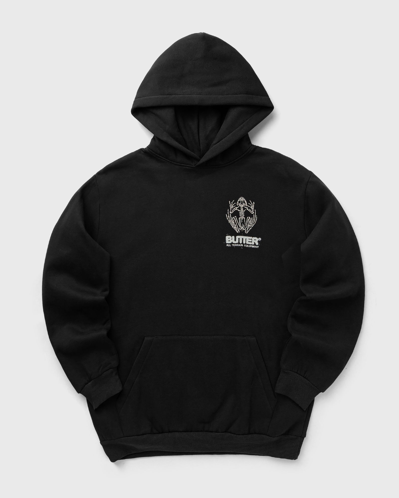 Butter Goods Fossil Pullover Hood, black