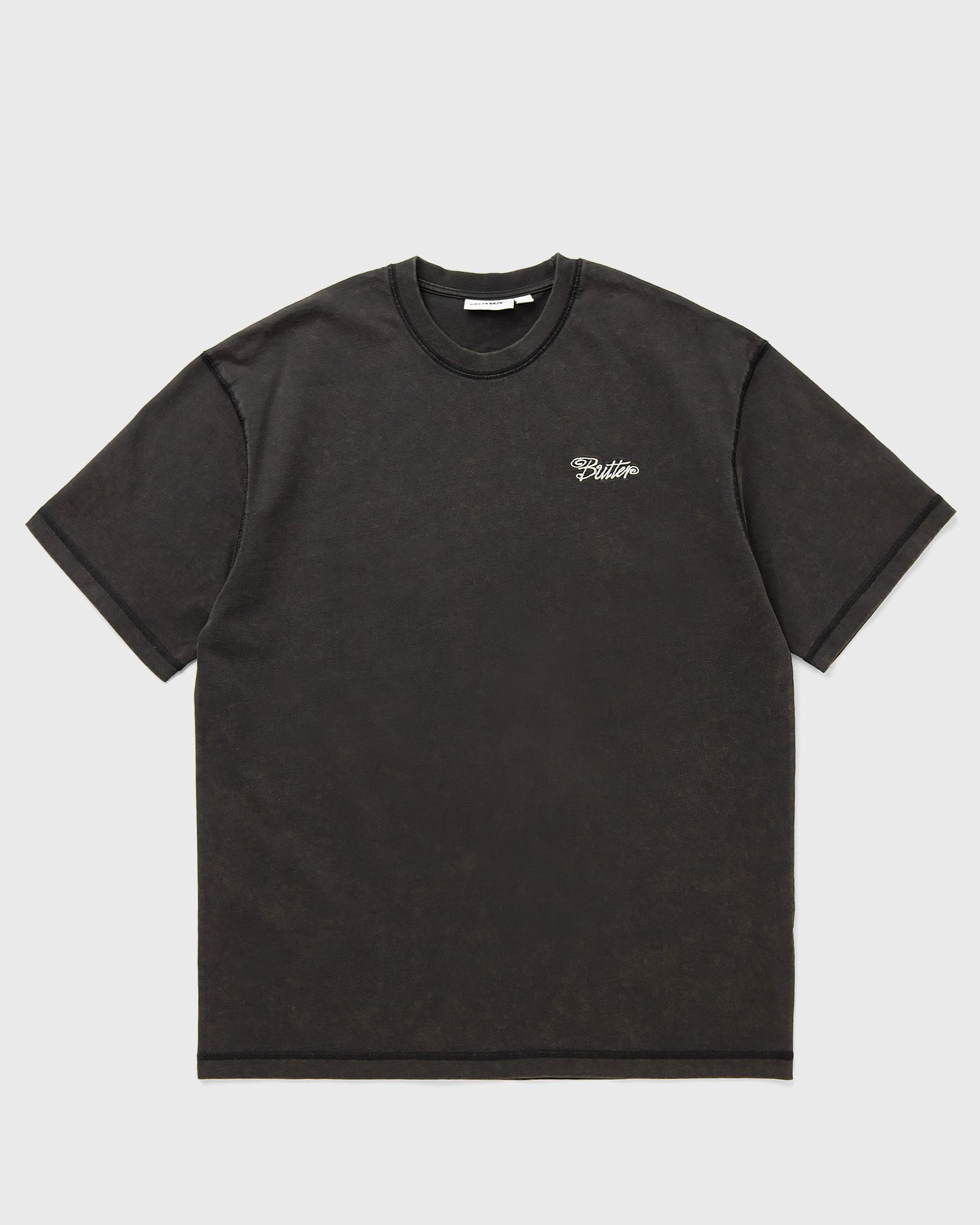 Butter Goods Jive Overlock Stitch Tee, black