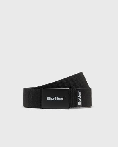 Butter Goods Logo Woven Belt, black