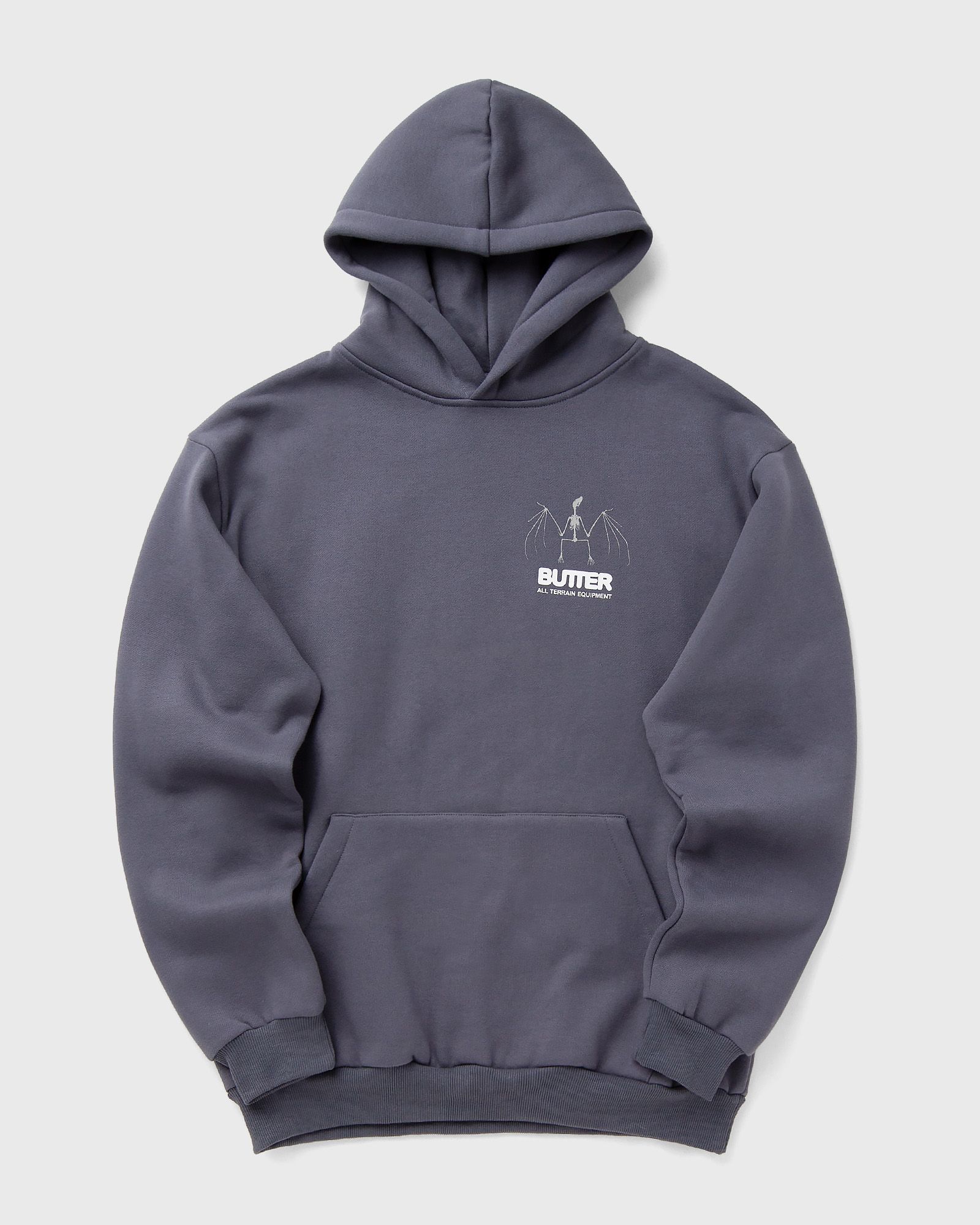Butter Goods Nocturnal Pullover Hood, grey