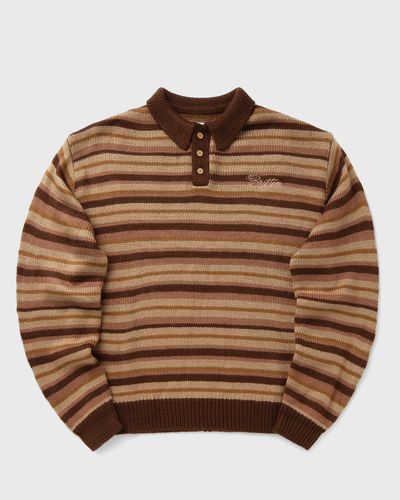 Butter Goods Ombre Stripe Knit Sweater, brown