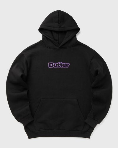 Butter Goods Radiant Logo Pullover Hood, black