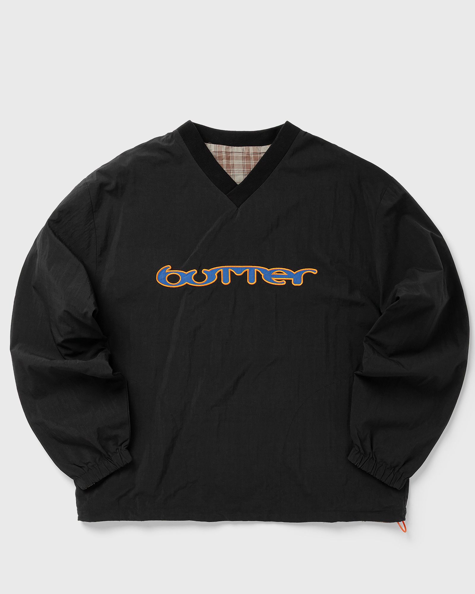 Butter Goods Reversible Dugout Pullover, black