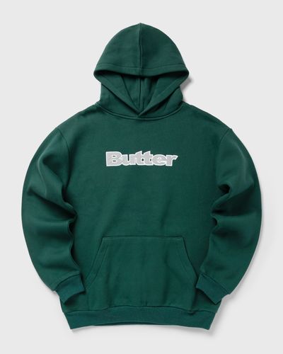Butter Goods Ripstop Logo Applique Pullover Hood, green