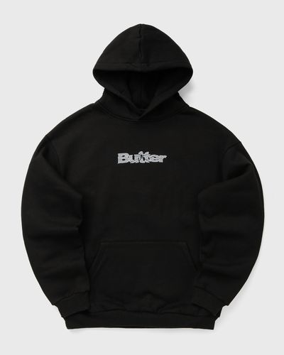 Butter Goods Smashed Logo Pullover Hood, black