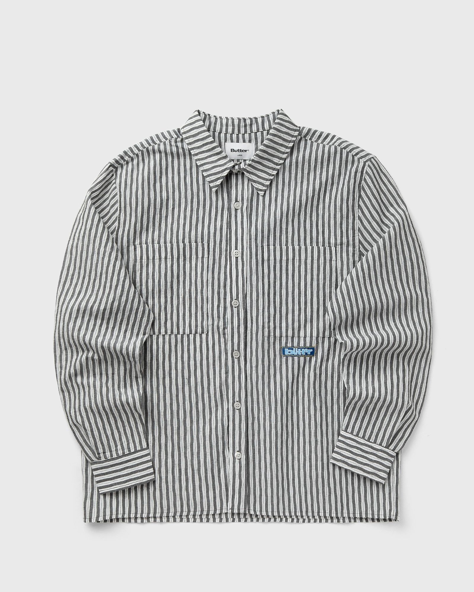 Butter Goods Stitch Shirt, grey