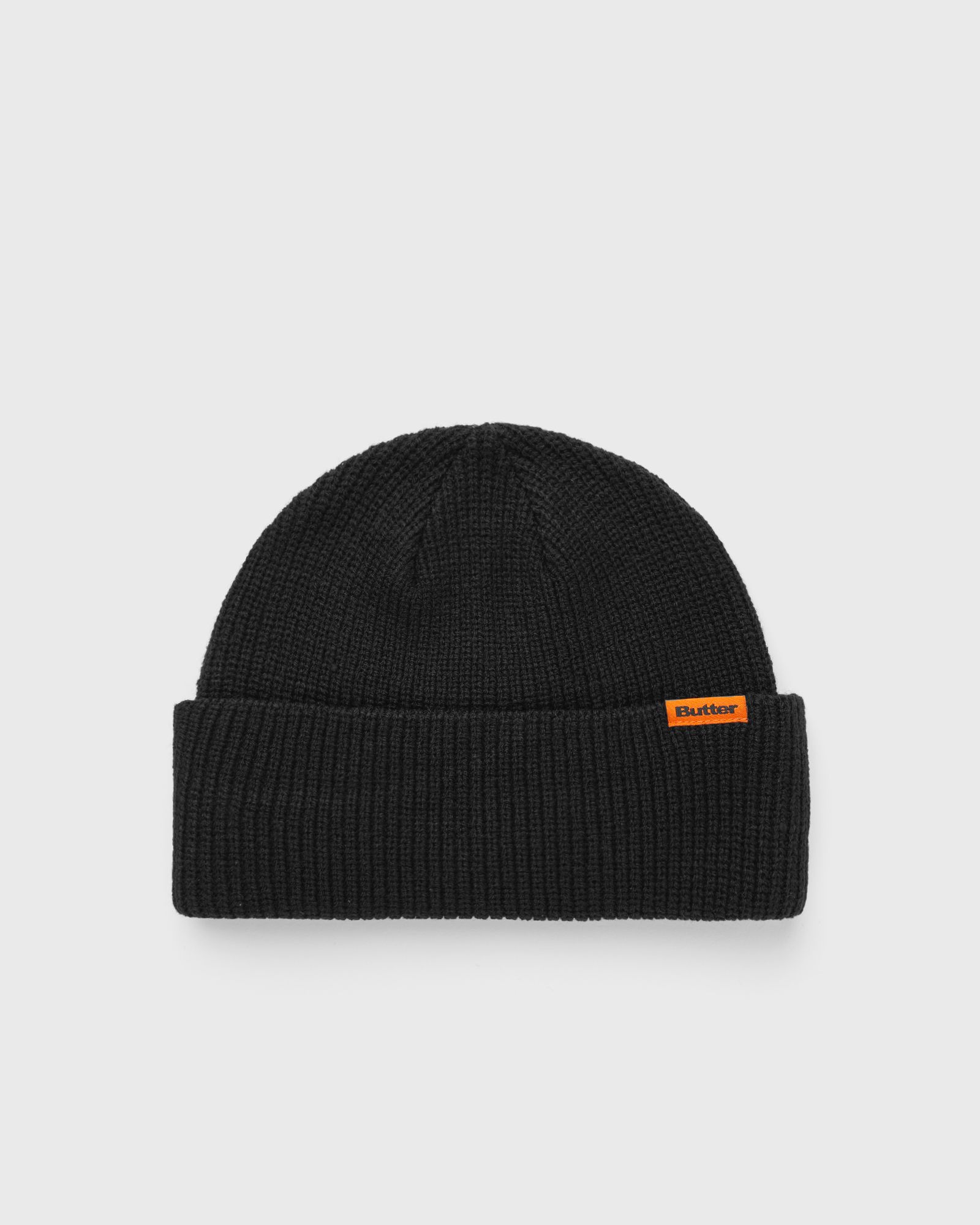 Butter Goods Tall Wharfie Beanie, black