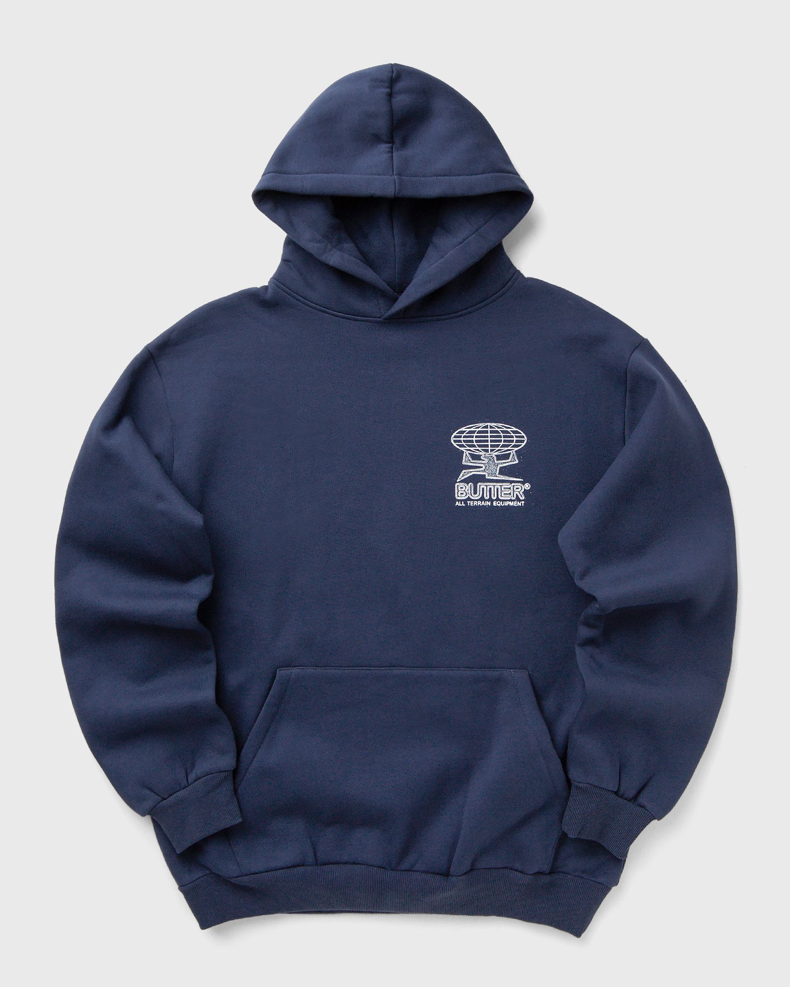 Butter Goods Terrain Pullover Hood, blue