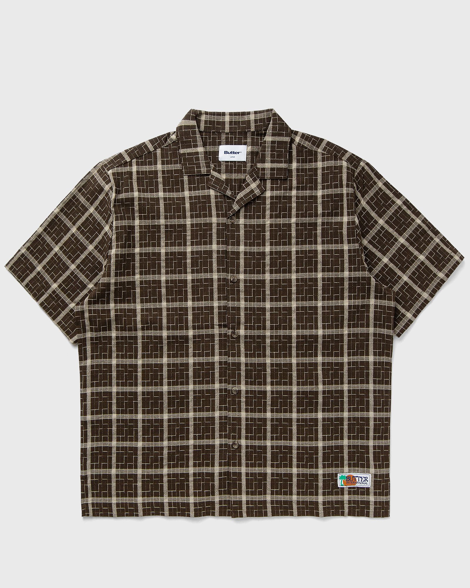 Butter Goods Vacation S/S Shirt, brown