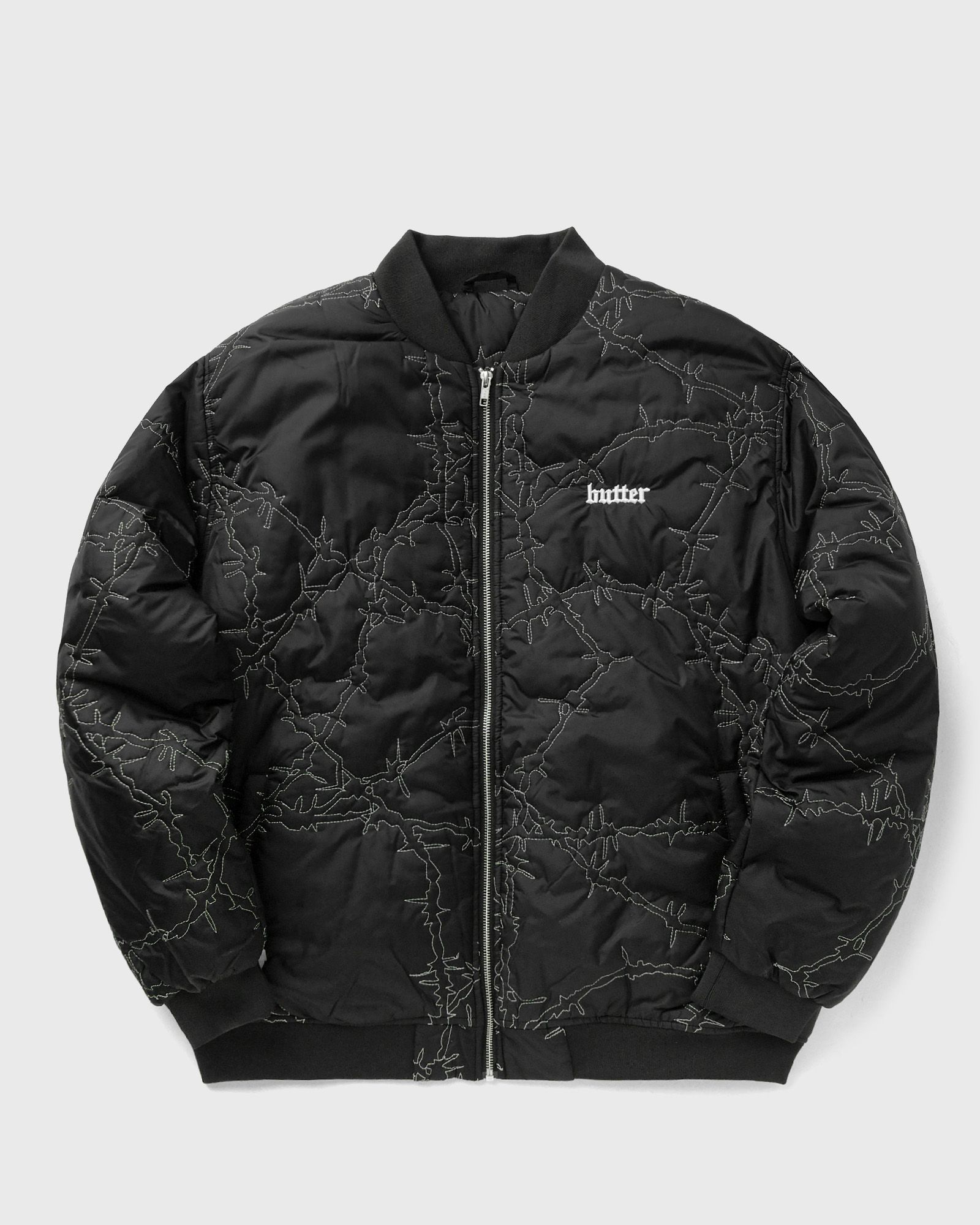 Butter Goods Wired Bomber Jacket, black