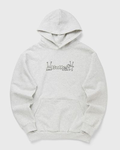 Butter Goods X Daniel Johnston Frog Logo Pullover Hood, beige
