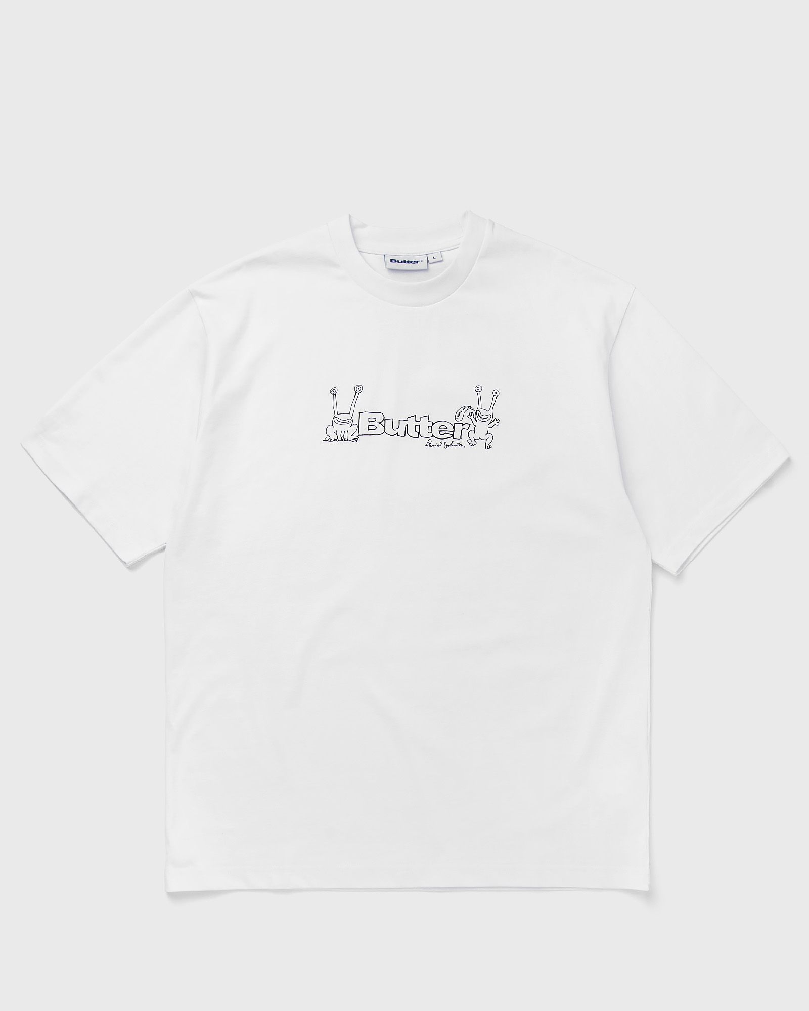 Butter Goods X Daniel Johnston Frog Logo Tee, white