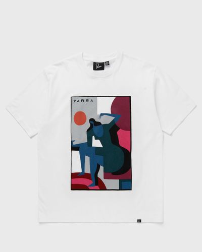 By Parra BALL TO THE FACE TEE, white