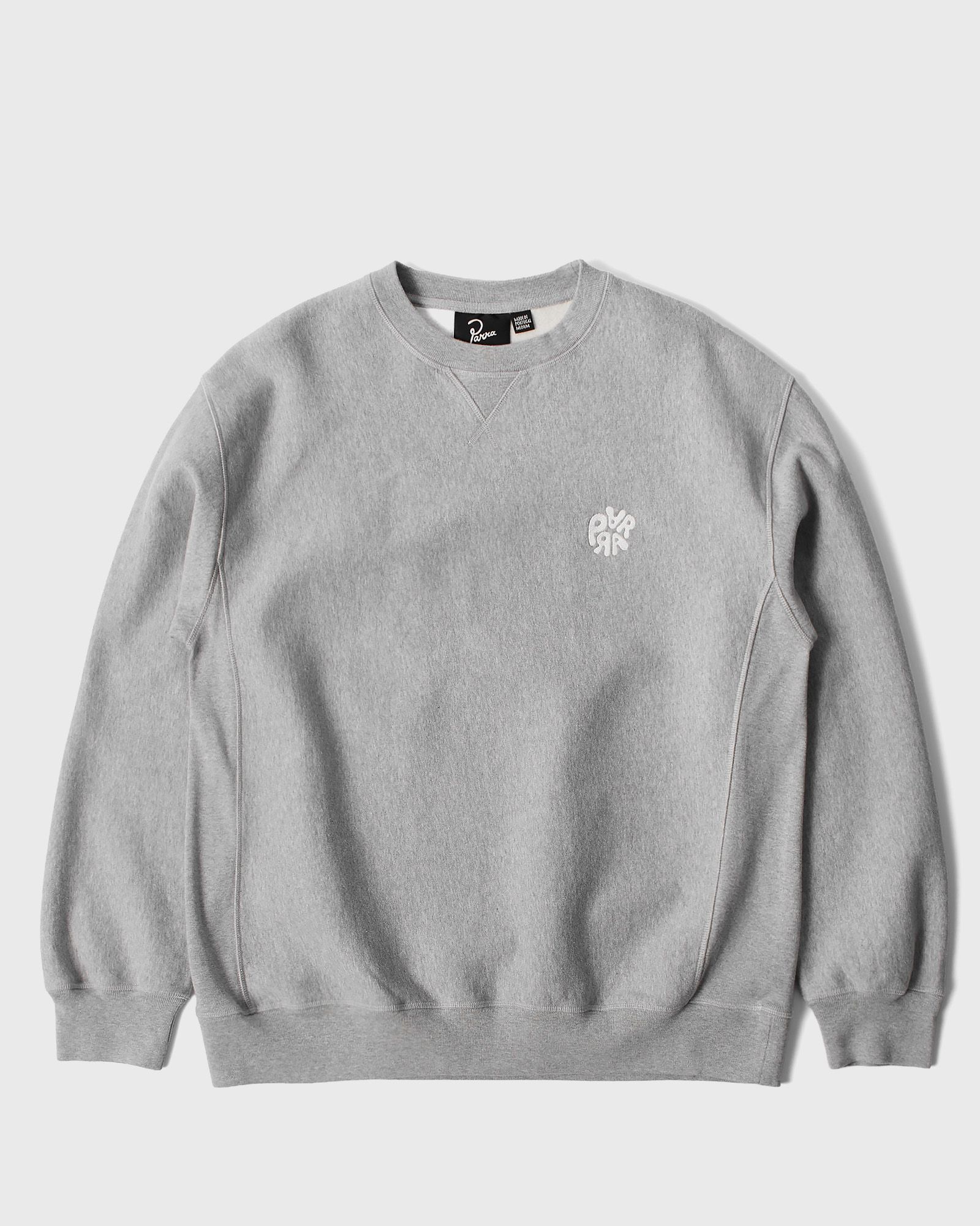 By Parra Balloon logo cross-grain crewneck, grey